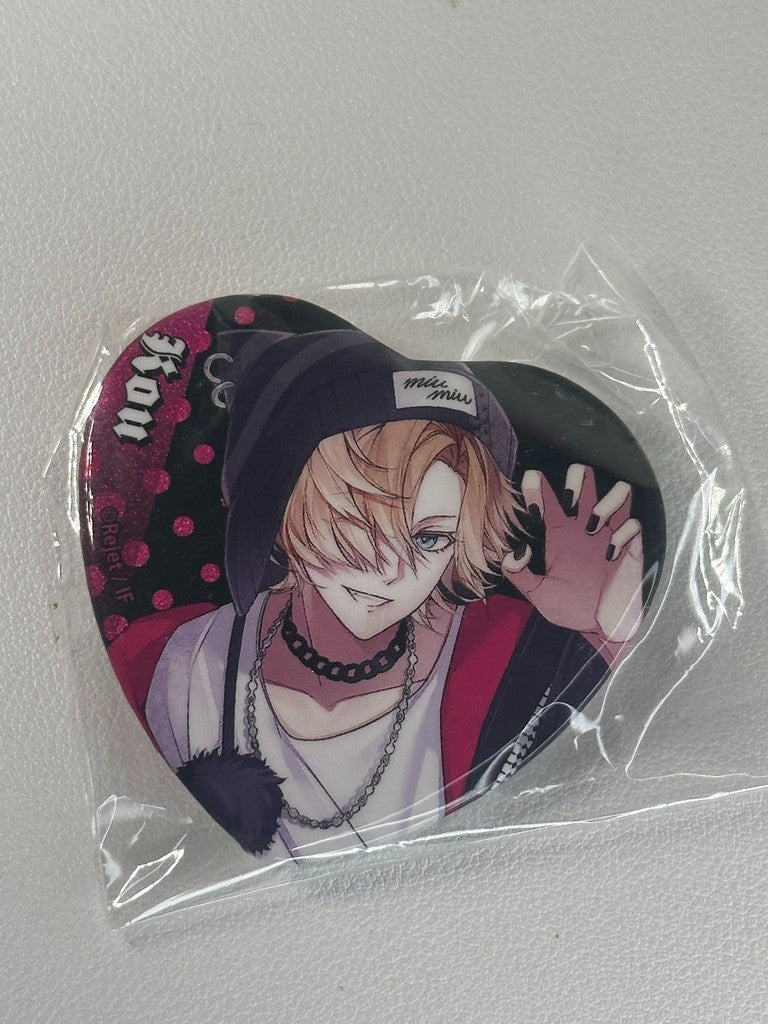 Diabolik Lovers Heart Can BadgeKou Mukami