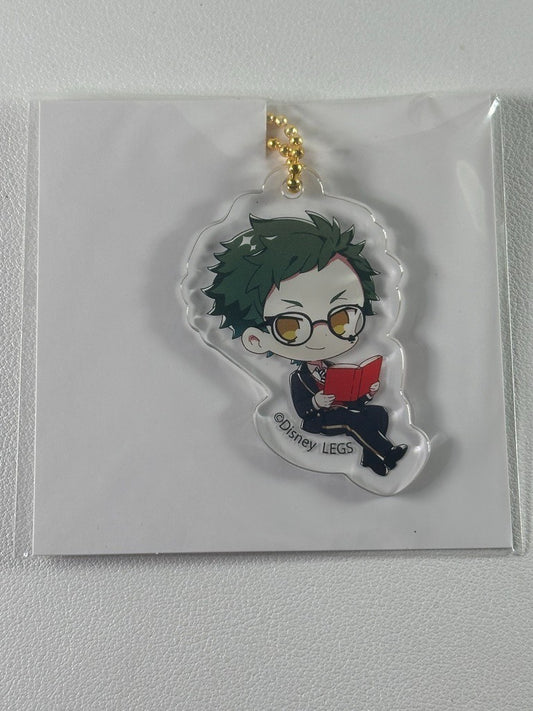 Twisted Wonderland Library Study Time Acrylic Charm Heartslabyul Trey Clover