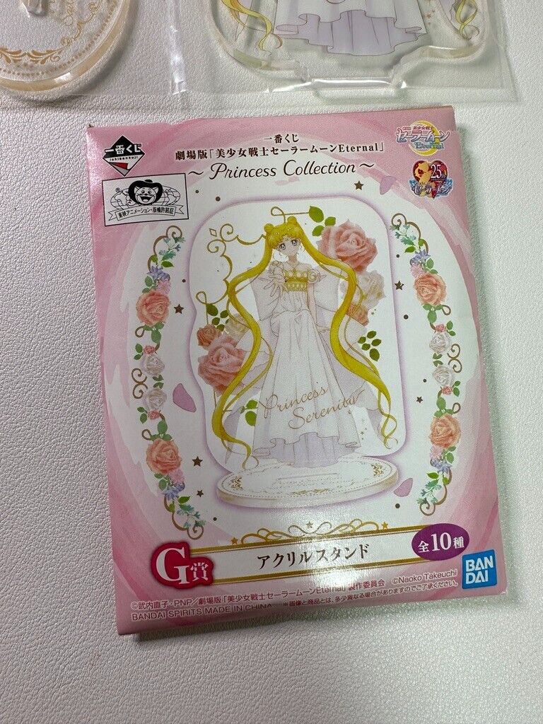 Sailor Moon Eternal Ichiban Kuji Princess Serenity Acrylic Stand Usagi Tsukino