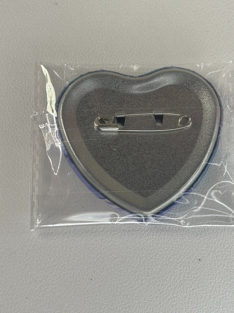Diabolik Lovers Heart Can Badge Shin Tsukinami