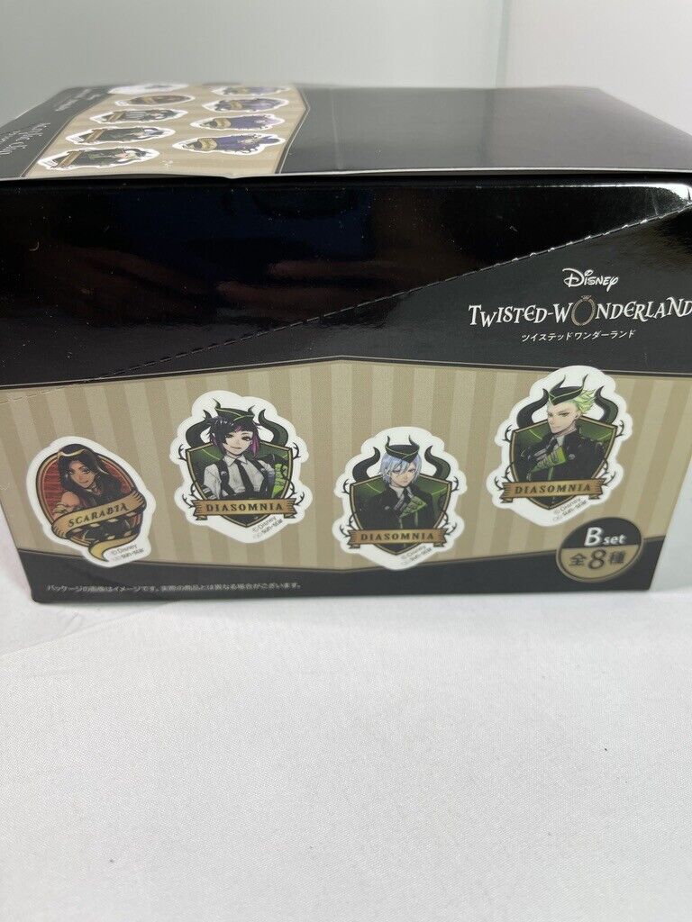 Twisted Wonderland Acrylic Clip Vol2 Box Octavinelle Diasomnia Scarabia Lilia