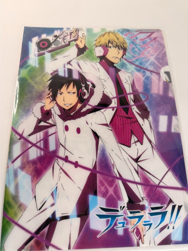 Durarara!!  Clear File Clear File Set Shizuo Izaya