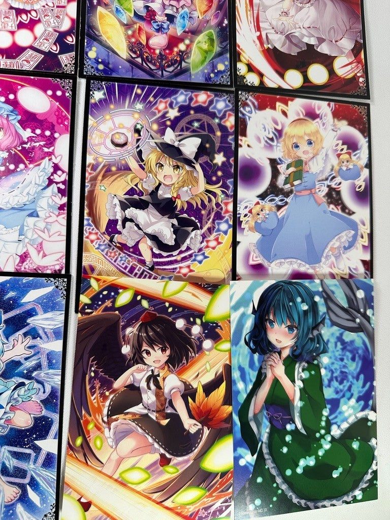 Touhou Project Postcard Set Remilia Reimu Cirno Wakasagi Hime