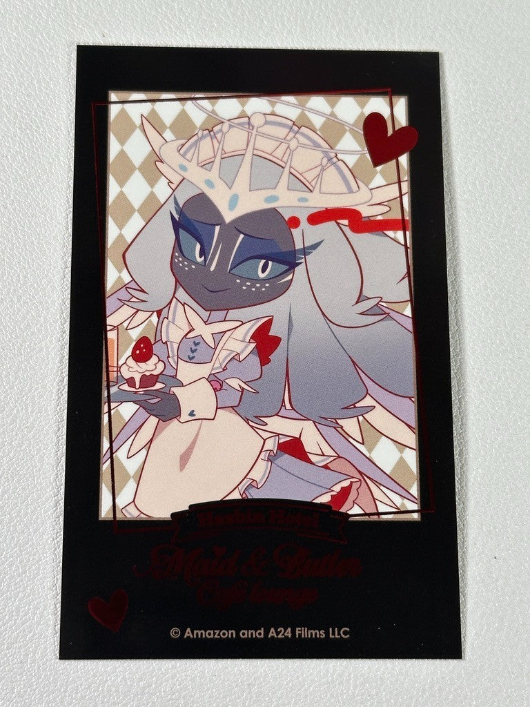 Hazbin Hotel Animate Cafe Maids and Butlers Card Sera Chibi