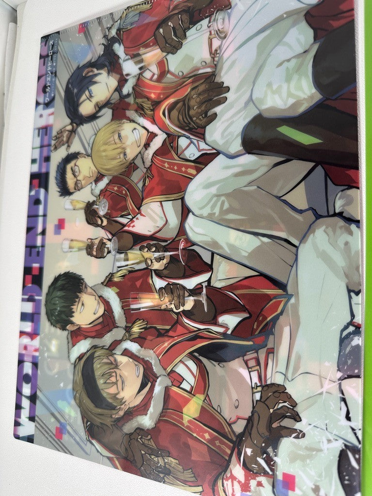World End Heroes Clear File Set Togami Mahiro Sakai Mitsugi