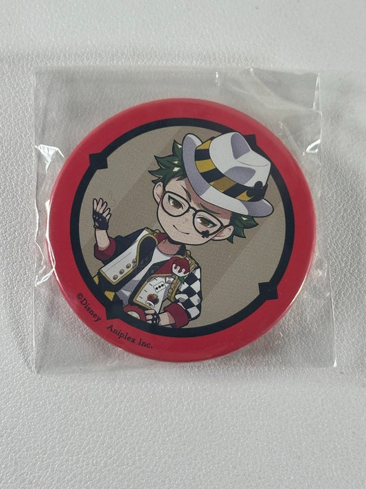 Twisted Wonderland Trading Can Badge Heartslabyul Trey Clover