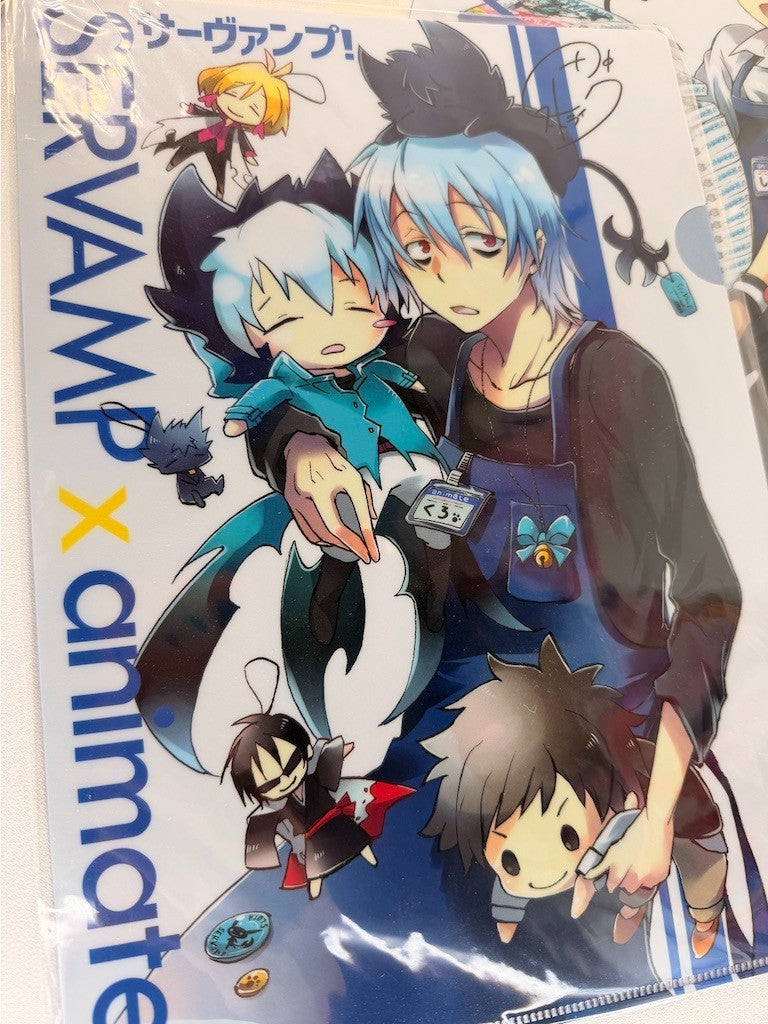 Servamp Animate Clear File Set Licht Kuro