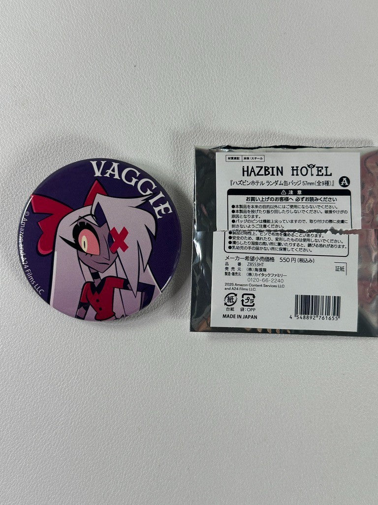 Hazbin Hotel Ikebukuro Pop Up Can Badge Can Badge Vaggie