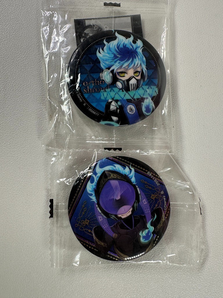 Twisted Wonderland Can Badge Set Ignihyde Ortho Shroud Dormitory