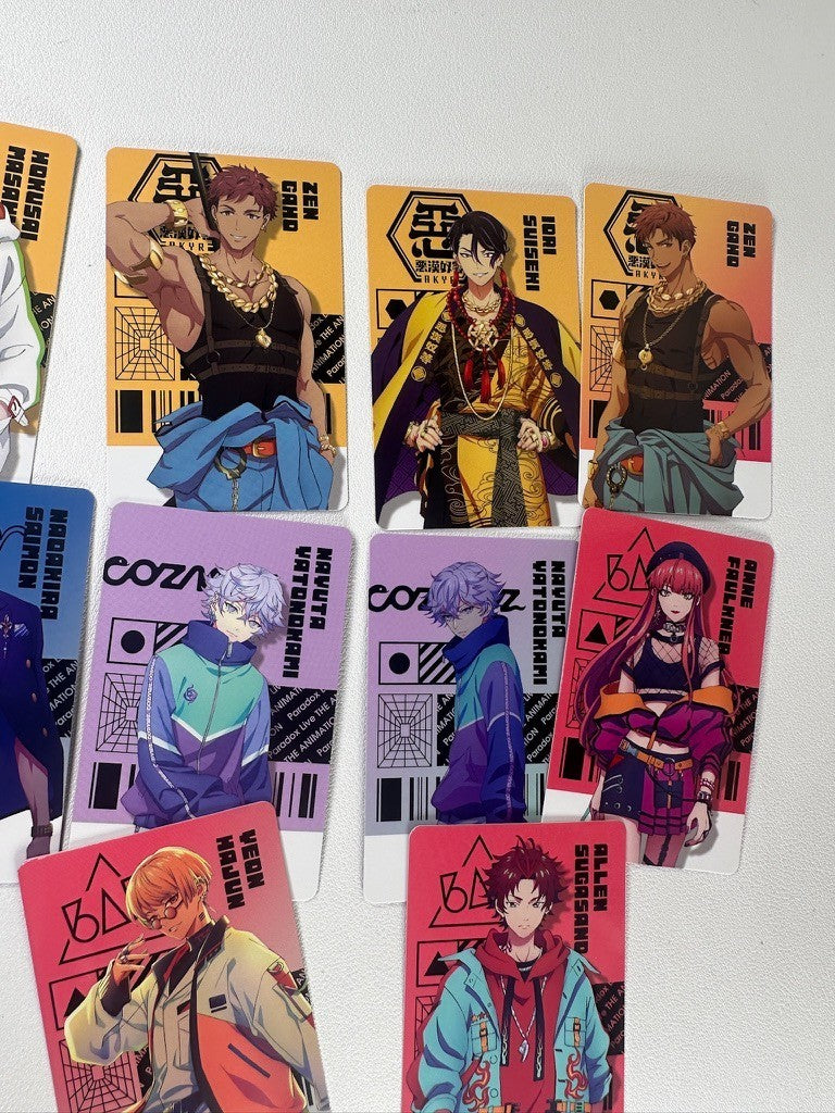 Paradox Live Card Set  Anne Yeon Ryu Naoakira Ryu Allen Yohei
