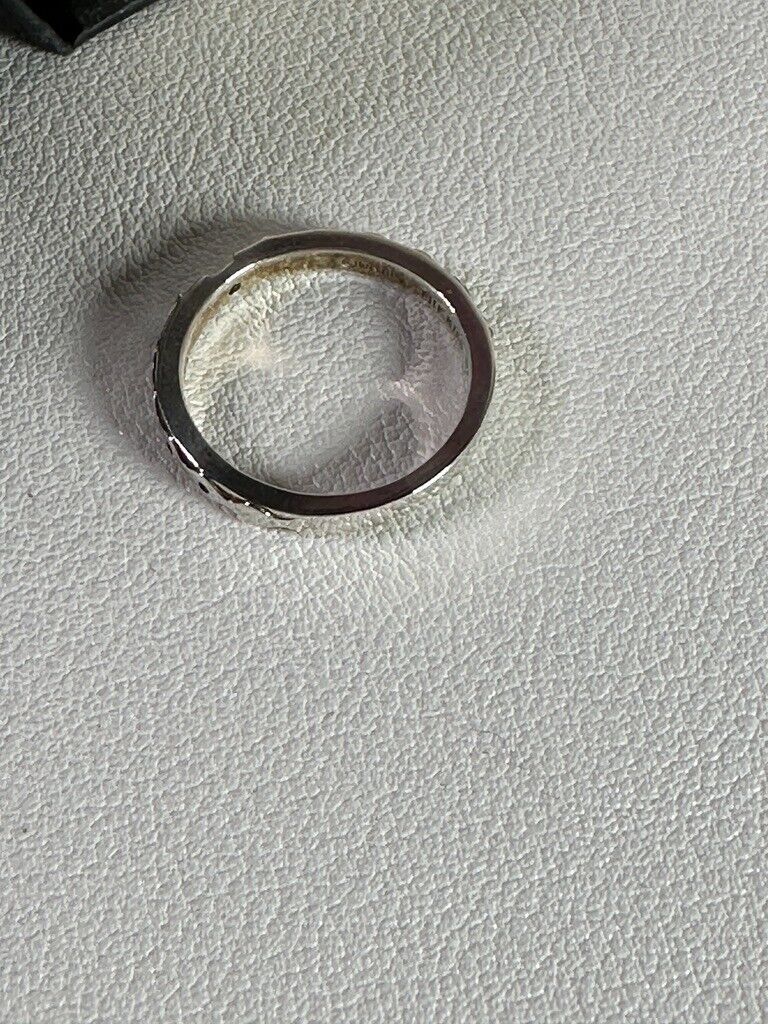 Twisted Wonderland Octavinelle Azul Ashengrotto Flat Silver Ring Size 5 THE KISS