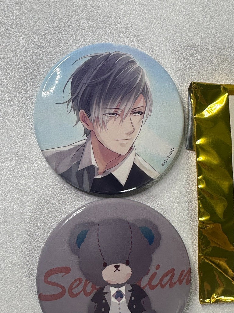 Ikemen Vampire Can Badge Set Sebastian