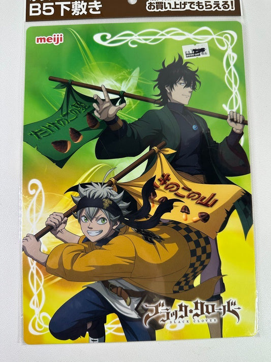 Black Clover Desk Mat Yuno Grinberryall Asta