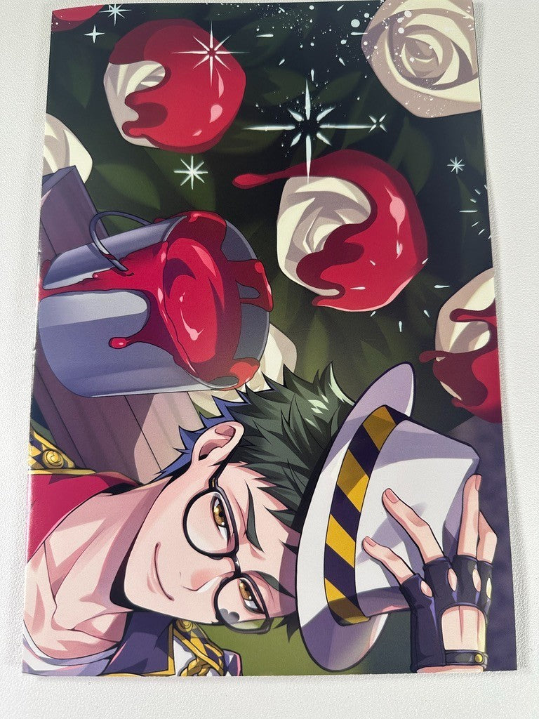 Twisted Wonderland G Fantasy Poster Heartslabyul Trey Clover Dormitory