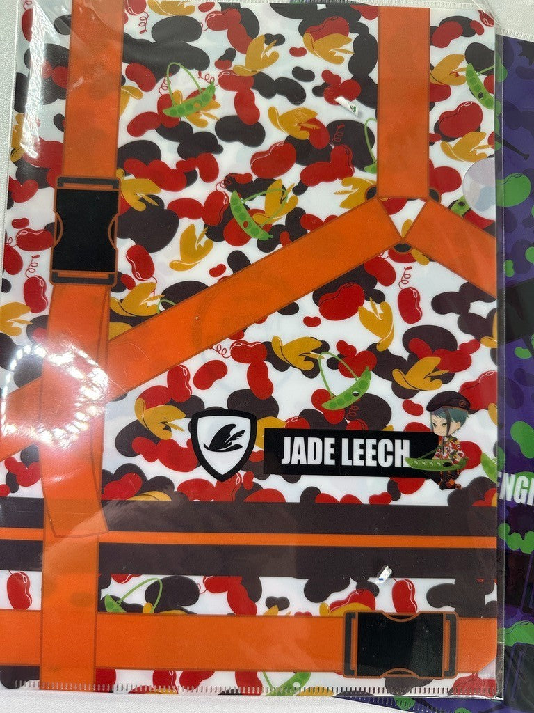 Twisted Wonderland Camo Clear File Set Octavnelle Azul Ashengrotto Jade Leech