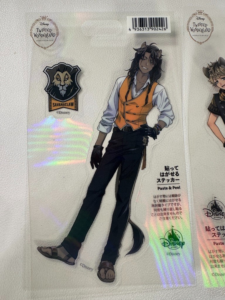 Twisted Wonderland Hologram Sticker Savanaclaw Ruggie Bucchi Leona Kingscholar