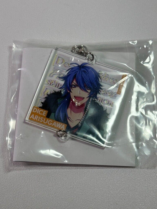 Hypnosis Mic Can Badge Fling Posse Dice Arisugawa Acrylic Smile Keychain