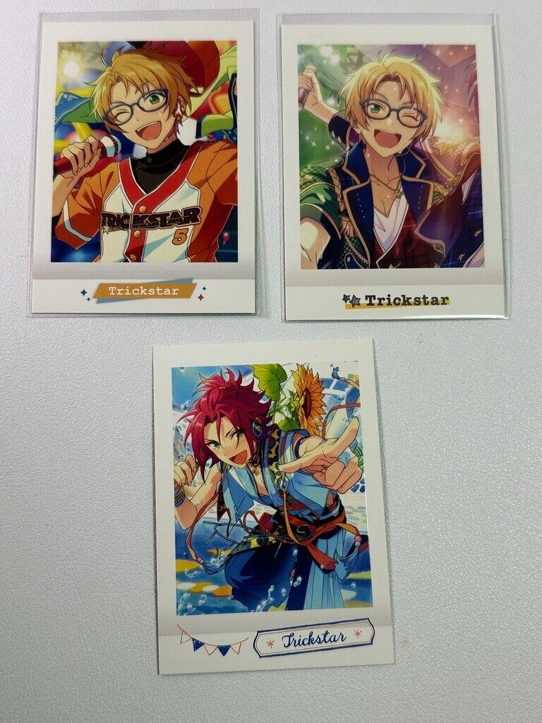 Ensemble Stars Trickstar Collectable Card Set Makoto Yuuki Mao Isara