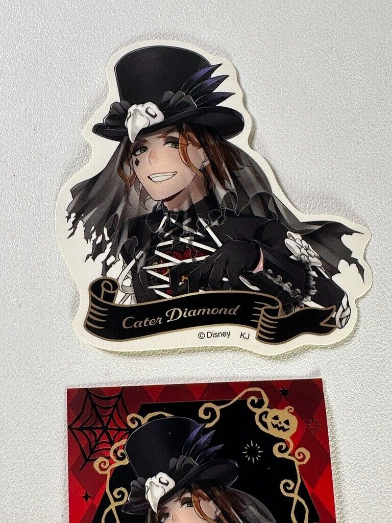 Twisted Wonderland Scary Dress Alt Ver Sticker Set Heartslabyul Cater Diamond