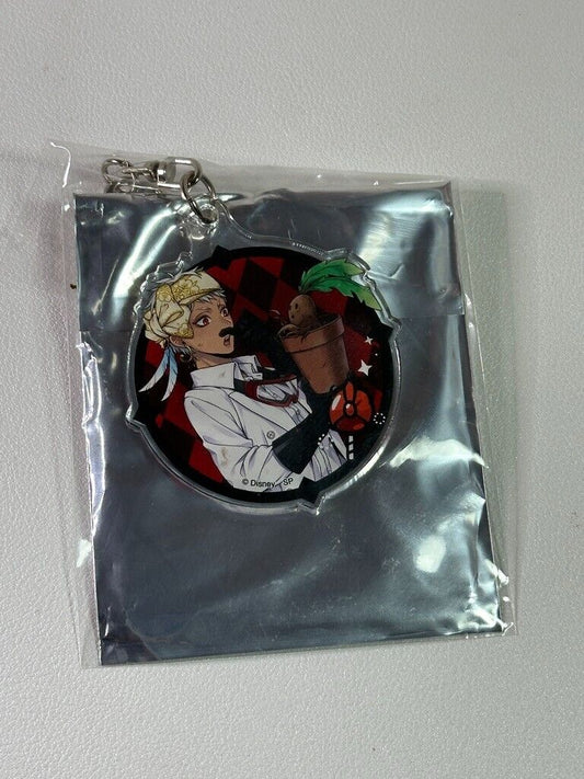 Twisted Wonderland Can Badge Scarabia Kalim AlAsim Experimental Acrylic