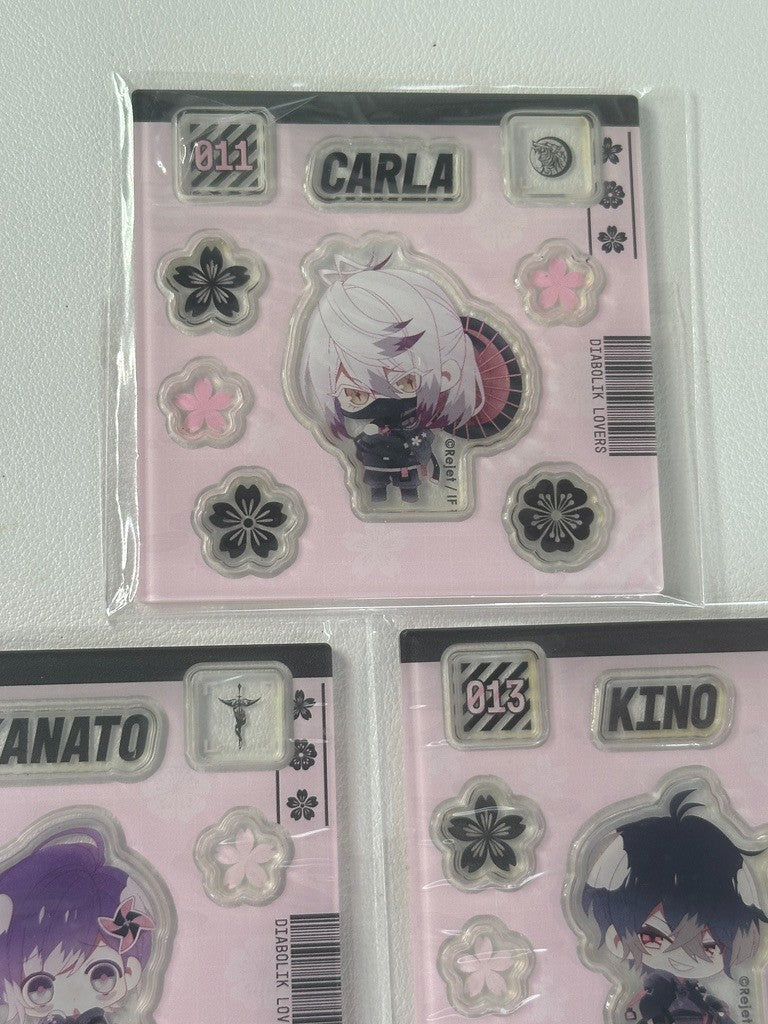 Diabolik Lovers Clear Pink Square Kino Carla Kanato