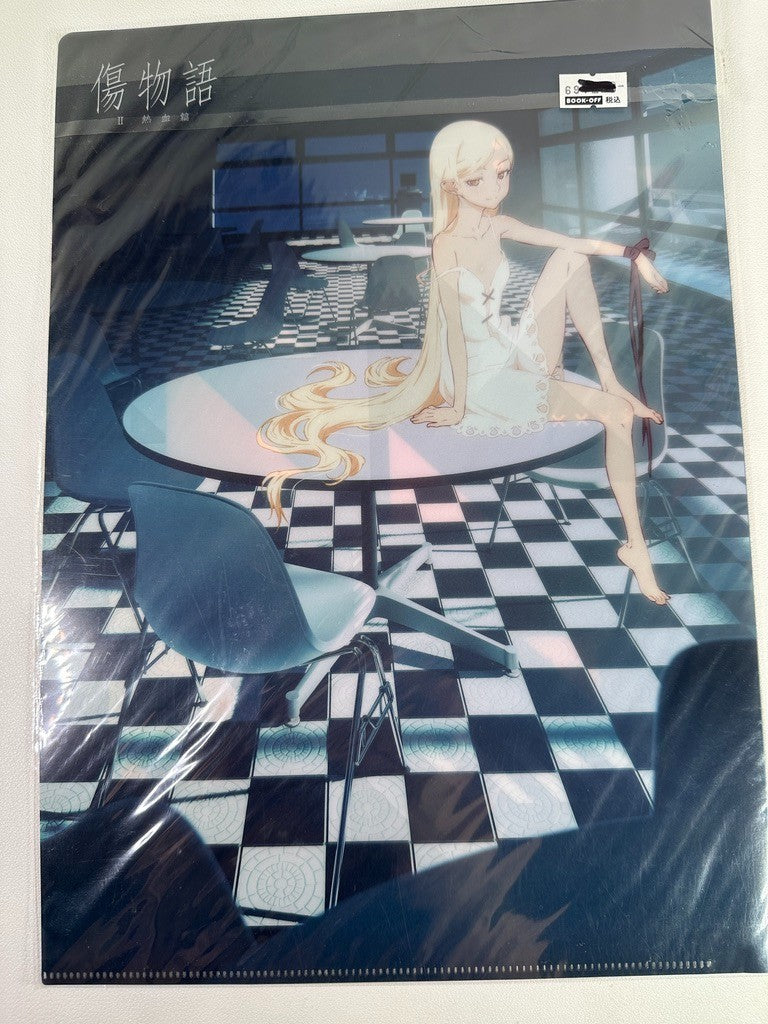 Kizumonogatari Shinobu Oshino Clear File Folder