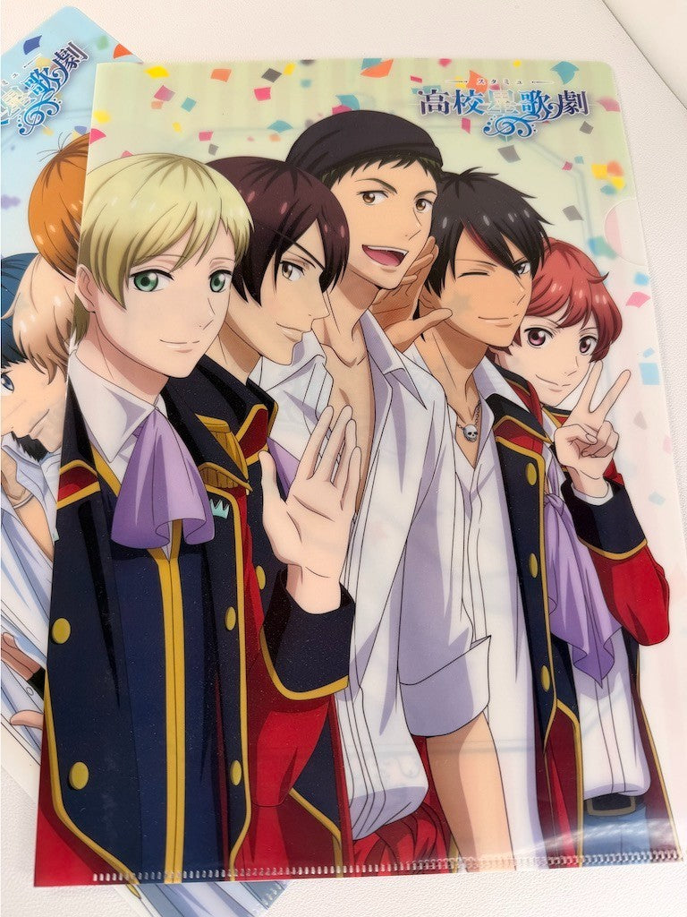 StarMyu High School Star Musical Clear File