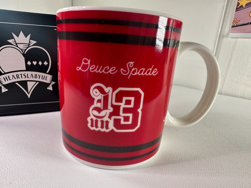Twisted Wonderland Union Birthday Mug Cup Heartslabyul Deuce Spade